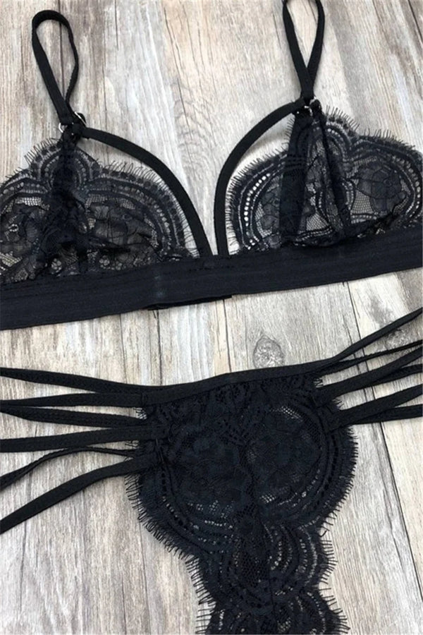 Sweet Silk | Lace Lingerie | Sexy Lingerie,Bride Gift | Lace Lingerie Set | Black Lingerie Set | Sheer Lingerie Set